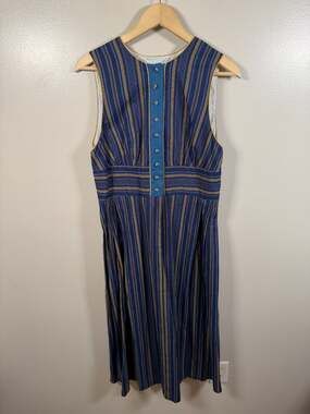 Vintage Alphorn German Folk Dress Size Medium? Trachten Drindl Oktoberfest